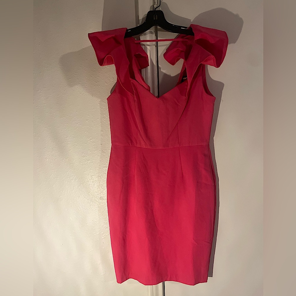 Pink Mini Cocktail dress.